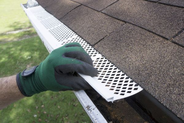 Gutter Cap Installation in Bear